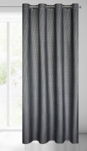 ZASŁONA GOTOWA DARCY 140 X 250 CM CZARNY