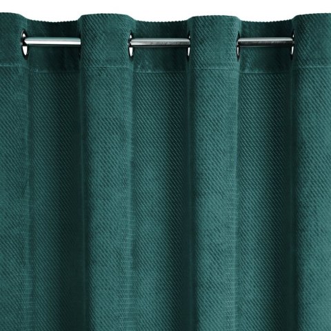 ZASŁONA GOTOWA ELIZA 140 X 250 CM CIEMNOMIĘTOWY
