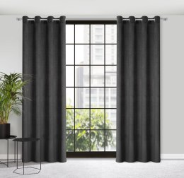 ZASŁONA GOTOWA ELIZA 140 X 250 CM CZARNY