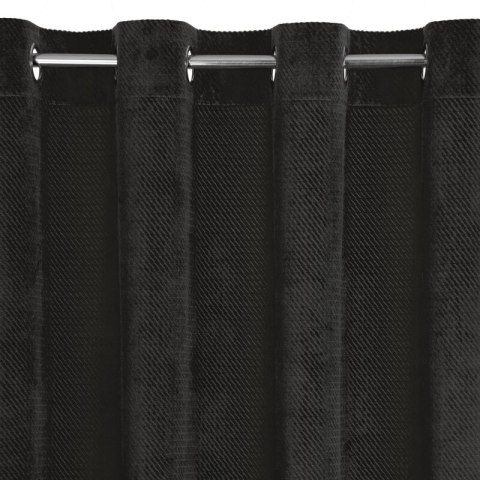 ZASŁONA GOTOWA ELIZA 140 X 250 CM CZARNY