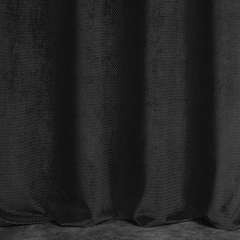 ZASŁONA GOTOWA ELIZA 140 X 250 CM CZARNY