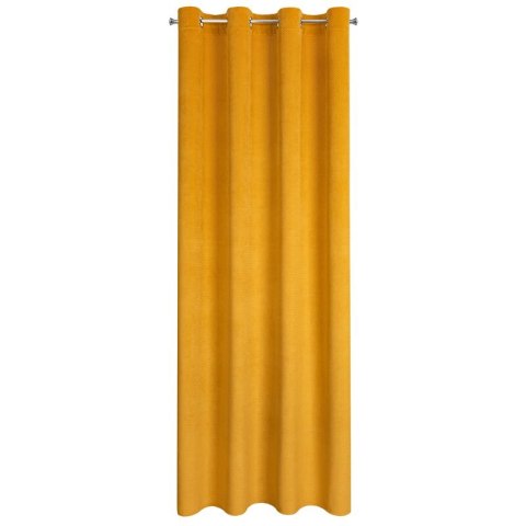 ZASŁONA GOTOWA ELIZA 140 X 250 CM MUSZTARDOWY