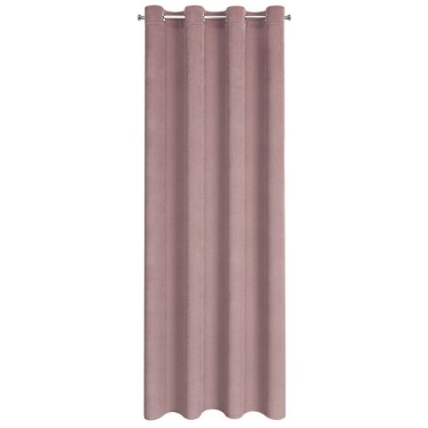 ZASŁONA GOTOWA ELIZA 140 X 250 CM PUDROWY RÓŻ