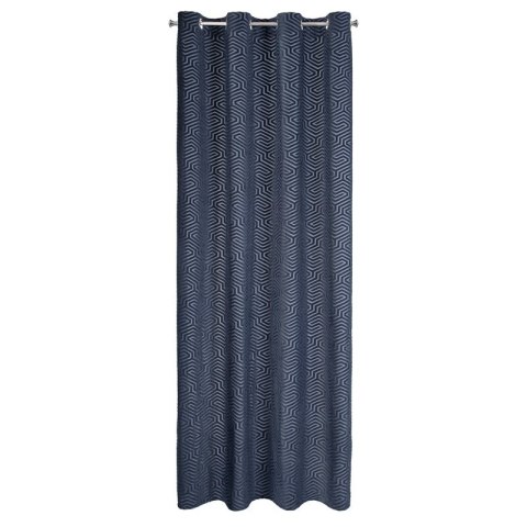 ZASŁONA GOTOWA INGA 140 X 250 CM GRANATOWY