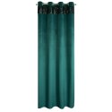 ZASŁONA GOTOWA JASPER 140 X 250 CM CIEMNOTURKUSOWY