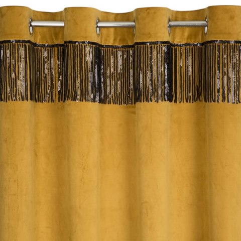 ZASŁONA GOTOWA JASPER 140 X 250 CM MIODOWY