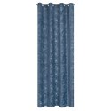 ZASŁONA GOTOWA LIVIA 140 X 250 CM CIEMNONIEBIESKI
