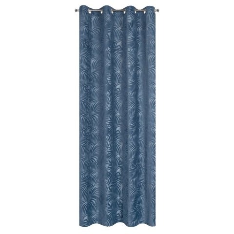 ZASŁONA GOTOWA LIVIA 140 X 250 CM CIEMNONIEBIESKI