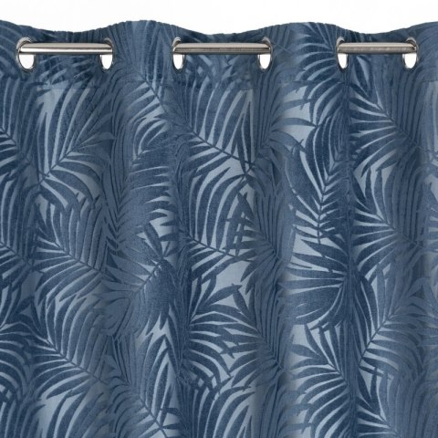 ZASŁONA GOTOWA LIVIA 140 X 250 CM CIEMNONIEBIESKI