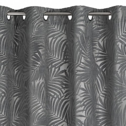 ZASŁONA GOTOWA LIVIA 140 X 250 CM STALOWY