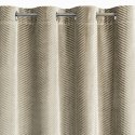 ZASŁONA GOTOWA LUSSI 140 X 250 CM CIEMNOBEŻOWY