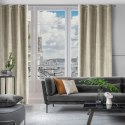 ZASŁONA GOTOWA LUSSI 140 X 250 CM CIEMNOBEŻOWY