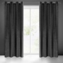 ZASŁONA GOTOWA LUSSI 140 X 250 CM CZARNY