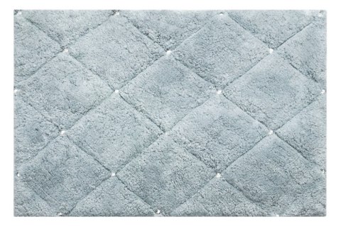 DYWANIK ŁAZIENKOWY CHIC (2) 60 X 90 CM SREBRNY
