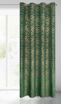 ZASŁONA GOTOWA SARA 140 X 250 CM CIEMNOZIELONY