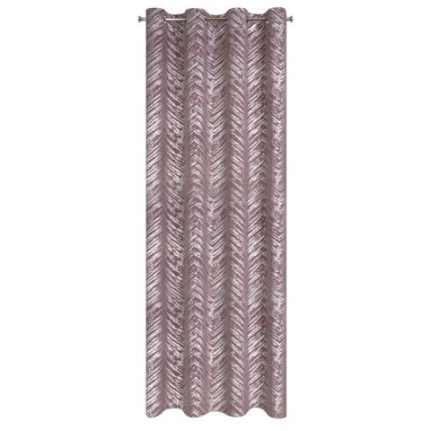 ZASŁONA GOTOWA SARA 140 X 250 CM PUDROWY RÓŻ
