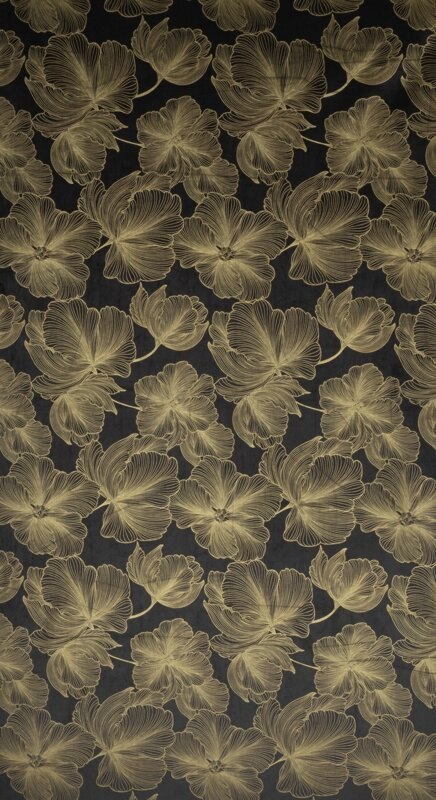 ZASŁONA GOTOWA STELLA 140 X 250 CM CZARNY