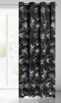 ZASŁONA GOTOWA STELLA 140 X 250 CM CZARNY