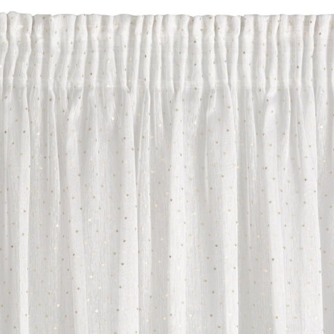 FIRANA GOTOWA SIBEL NA TAŚMIE 300 X 150 CM BIAŁY