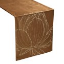 OBRUS BLINK 12 35 X 220 CM BRĄZOWY