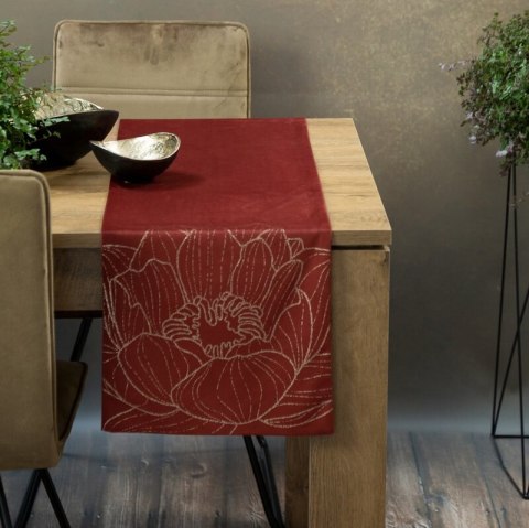 OBRUS BLINK 13 35 X 180 CM CEGLASTY