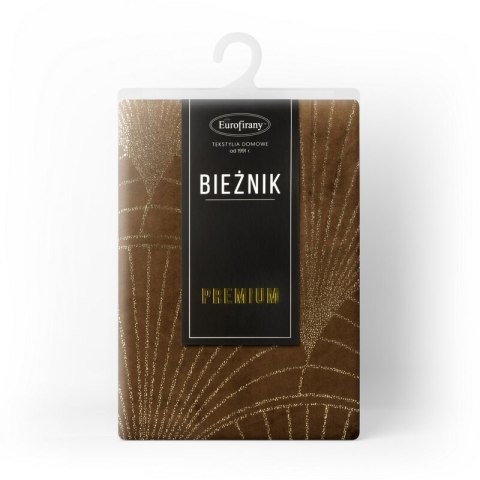 OBRUS BLINK 14 35 X 140 CM BRĄZOWY
