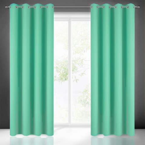 ZASŁONA GOTOWA D91 ADORE 140 X 250 CM MIĘTOWY