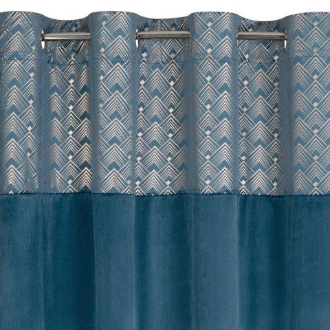 ZASŁONA GOTOWA ELEN 140 X 250 CM NIEBIESKI
