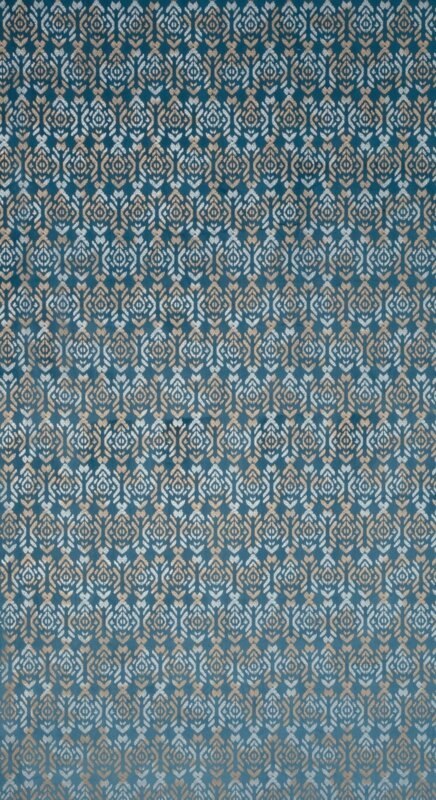 ZASŁONA GOTOWA LAURA 140 X 250 CM NIEBIESKI