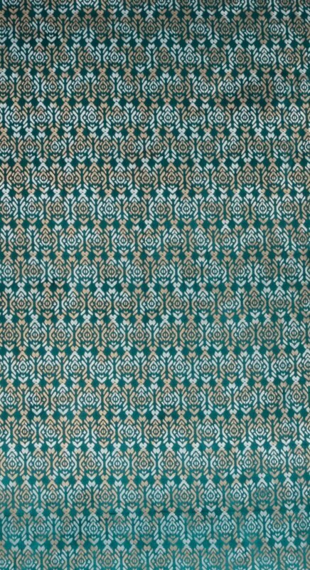 ZASŁONA GOTOWA LAURA 140 X 250 CM TURKUSOWY