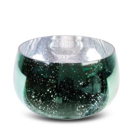 SZKLANA MISA DEKORACYJNA MOLLY FI 28 X 18 CM ZIELONY