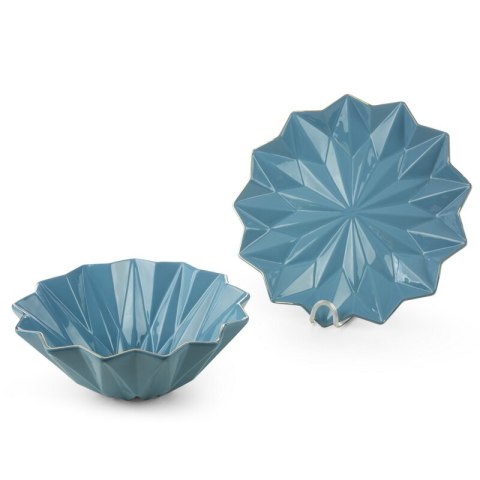 MISA DEKORACYJNA ALANI O 28 X 11 CM NIEBIESKI