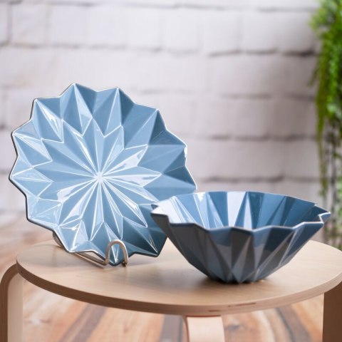 MISA DEKORACYJNA ALANI O 28 X 11 CM NIEBIESKI