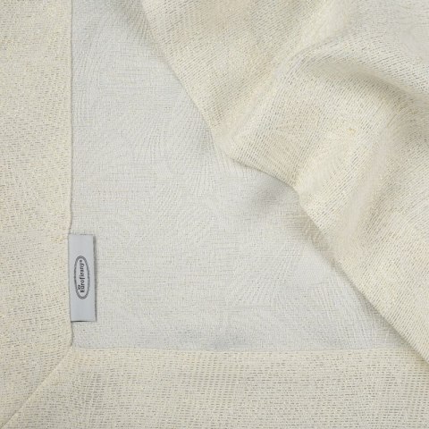 OBRUS LILIAN 145 X 400 CM KREMOWY