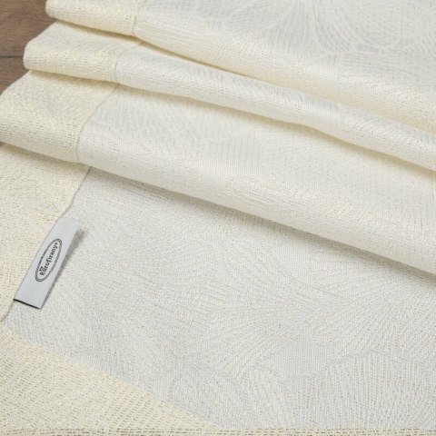 OBRUS LILIAN 40 X 200 CM KREMOWY