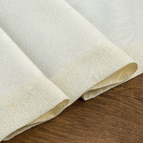 OBRUS LILIAN 40 X 200 CM KREMOWY