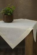 OBRUS LILIAN 85 X 85 CM KREMOWY