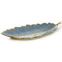 PATERA DEKORACYJNA HIRAL 53 X 23 X 7 CM NIEBIESKI