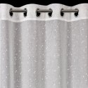 ZASŁONA GOTOWA D91 RIVIA 140 X 250 CM BIAŁY