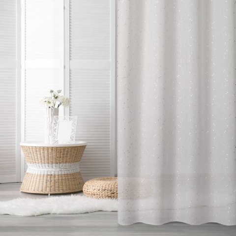 ZASŁONA GOTOWA D91 RIVIA 140 X 250 CM BIAŁY