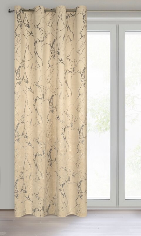 ZASŁONA GOTOWA WERA 140 X 250 CM KREMOWY