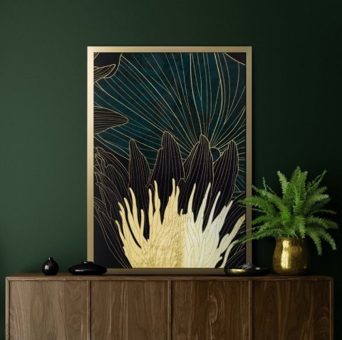 OBRAZ 484B 53 X 73 CM ZIELONY