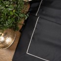 OBRUS MADELE 140 X 220 CM CZARNY