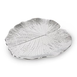 PATERA DEKORACYJNA KALINA (01) O 33 X 2 CM SREBRNY