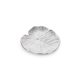 PATERA DEKORACYJNA KALINA (03) O 16 X 2 CM SREBRNY