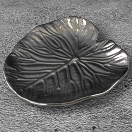 PATERA DEKORACYJNA KALINA (03) O 16 X 2 CM SREBRNY