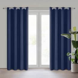 ZASŁONA GOTOWA LOGAN 135 X 250 CM GRANATOWY