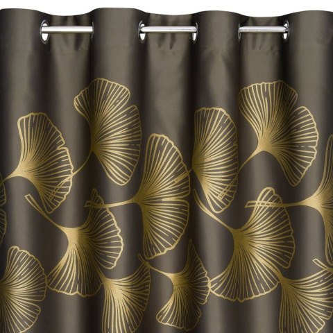 ZASŁONA GOTOWA HARMONY 140 X 250 CM BRĄZOWY