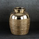 WAZON DEKORACYJNY DORI (03) FI 20 X 25 CM ZŁOTY
