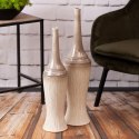 WAZON DEKORACYJNY ROSINA (01) FI 16 X 66 CM KREMOWY
